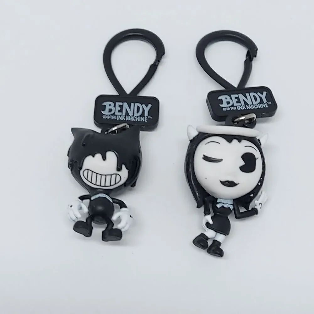 Bendy & The Ink Machine Alice Angel and Bendy Backpack Clips